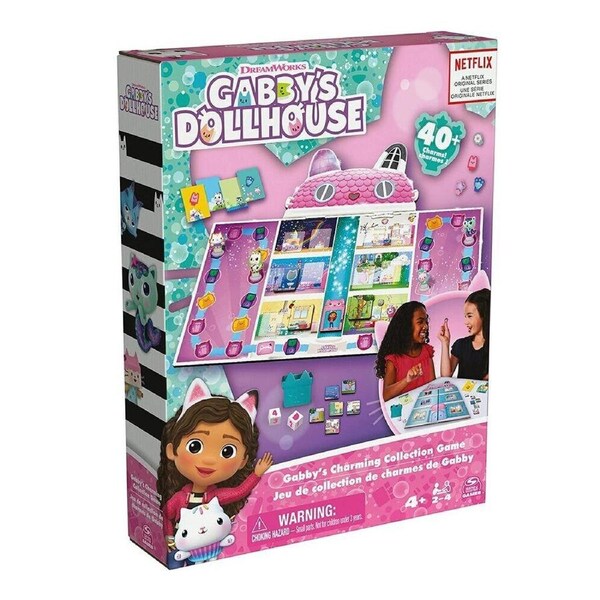 Gabby's Dollhouse Charming Collection Board Game