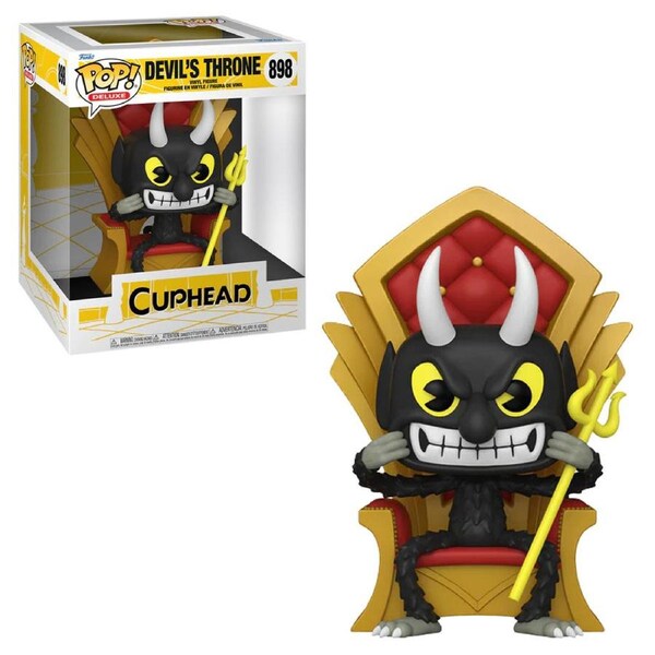 Cuphead Devil's Throne Deluxe Funko POP! Vinyl