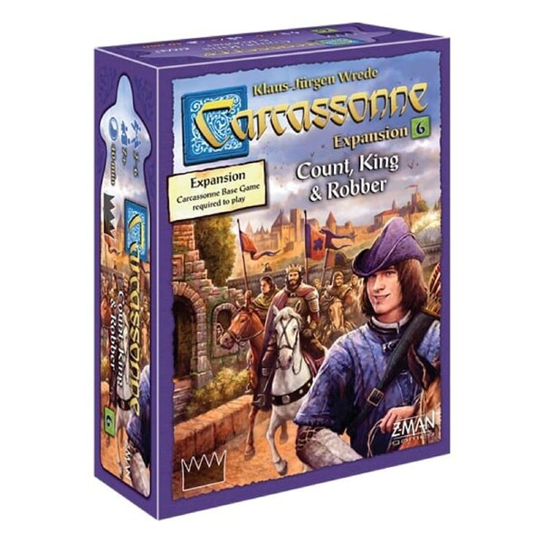 Carcassonne: Count, King and Robber Expansion 6 Board Game