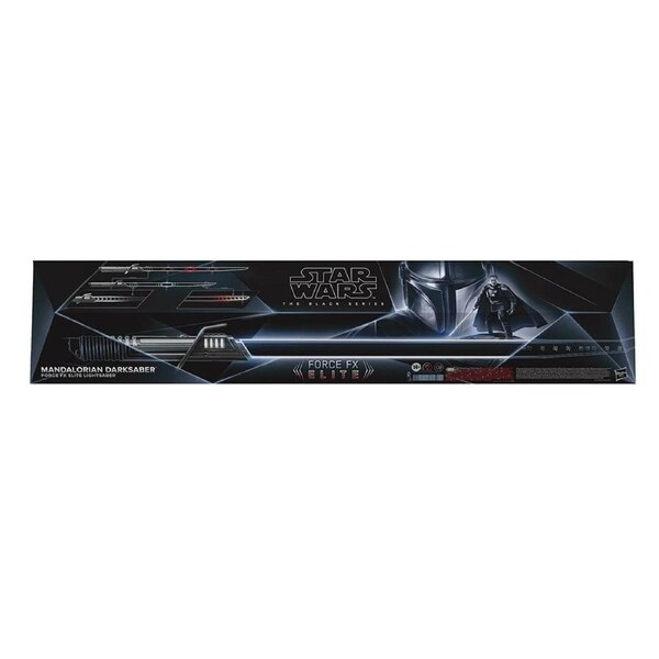 Star Wars The Black Series Mandalorian Darksaber Force FX Elite Lightsaber