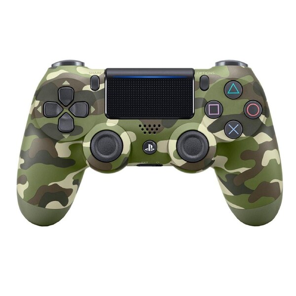 PlayStation 4 DualShock 4 Green Camo Wireless Controller