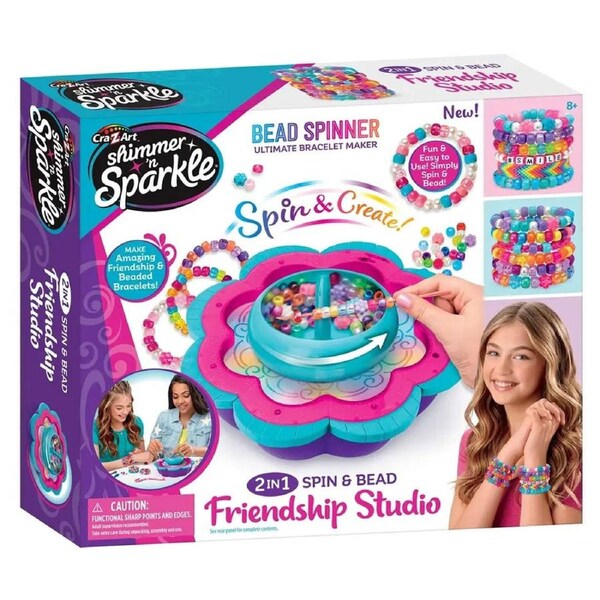 Shimmer N Sparkle 2-N-1 Spin and Bead Bracelet Studio