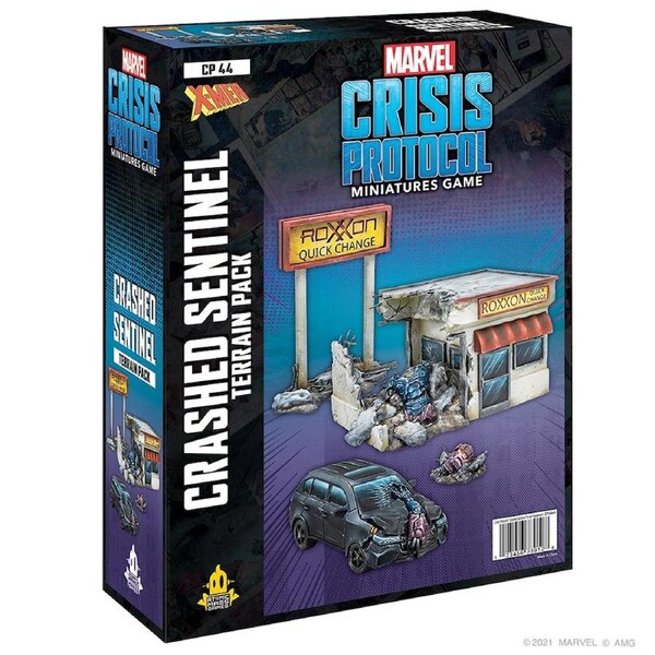 Marvel: Crisis Protocol Crashed Sentinel Terrain Pack Miniatures Board Game