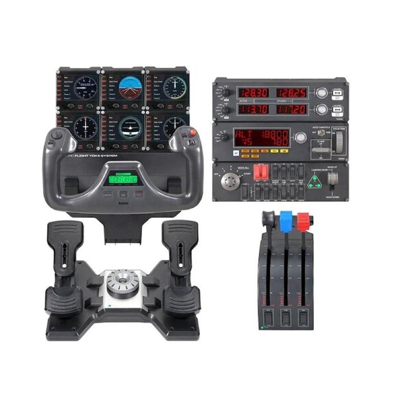The Complete Logitech Pro Flight Simulation Bundle
