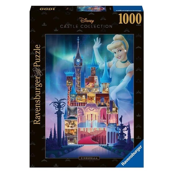 Ravensburger Disney Castles Collection Cinderella 1000 Piece Jigsaw Puzzle