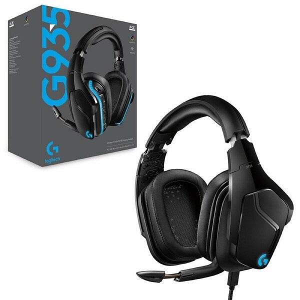 Logitech G935 Wireless 7.1 Surround Sound Lightsync Gaming Headset
