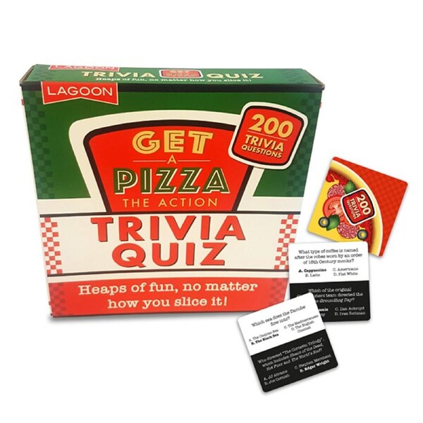 Get A Pizza The Action Trivia Quiz Card Game