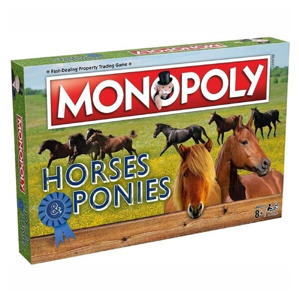 Monopoly Horses and Ponies Board Game