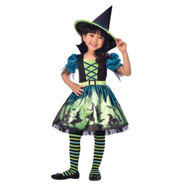 Hocus Pocus Witch Costume Size 6-8 Years