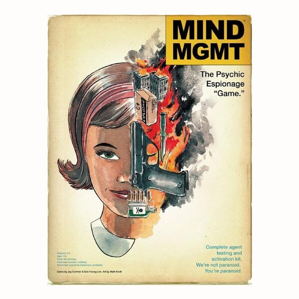 Mind MGMT The Psychic Espionage Board Game