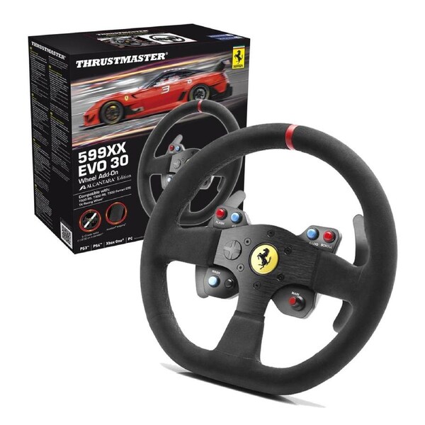 Thrustmaster 599XX EVO Alcantara Leather Wheel ADD-ON