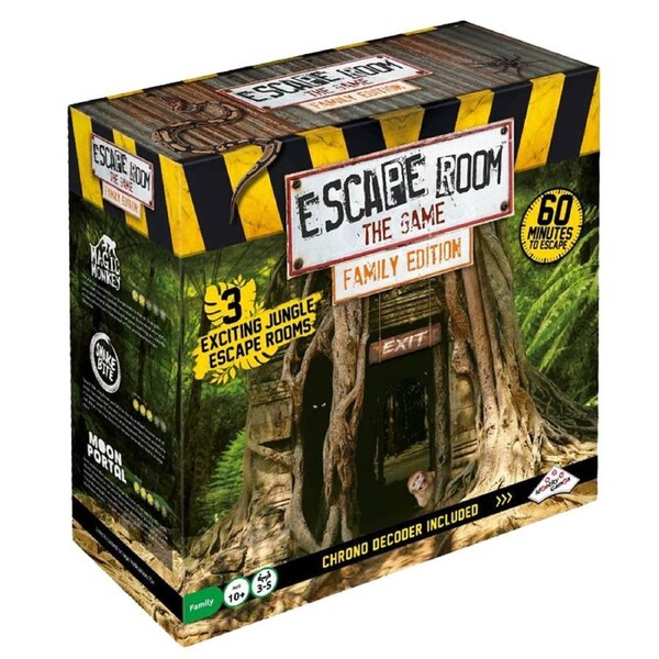 Escape Room the Game Jungle Family Edition Board Game