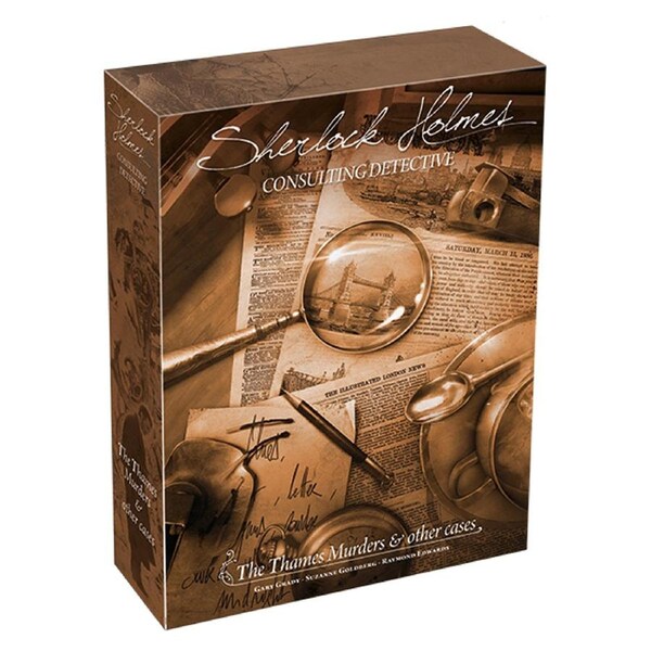 Sherlock Holmes Consulting Detective: The Thames Murders and Other Cases Board Game