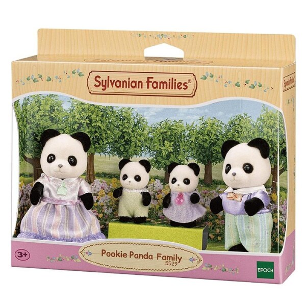 Sylvanian Families Pookie Panda Family