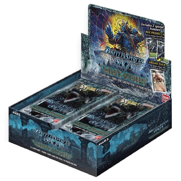 Battle Spirits Saga TCG: Set 03 Aquatic Invaders Card Game Booster Box