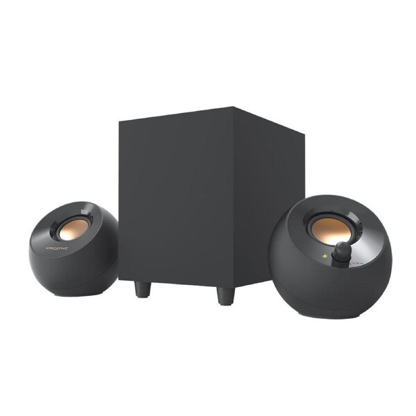 Creative Pebble Plus 2.1 USB Speakers with Subwoofer (Black)