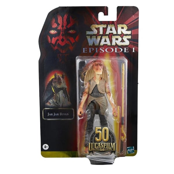 Star Wars Black Series 50th Anniversary Jar Jar Binks Figure