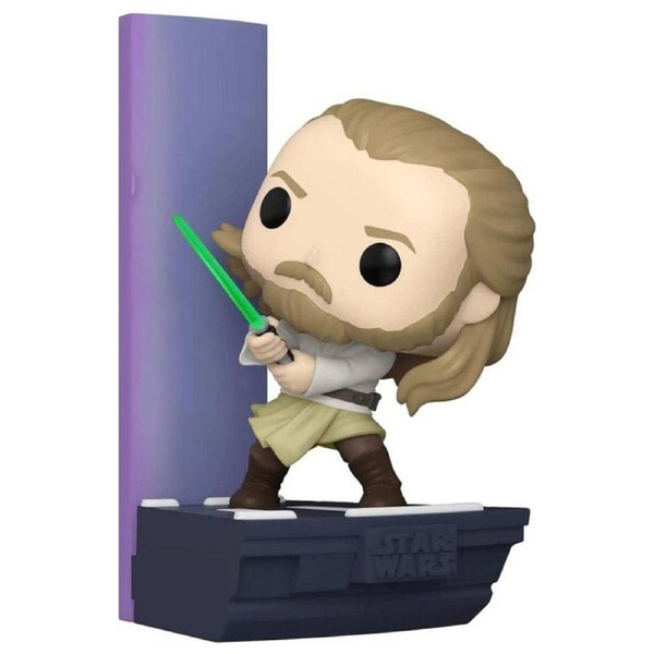 Star Wars Episode 1: The Phantom Menace Qui-Gon Jinn Duel of Fates Deluxe Funko POP Vinyl