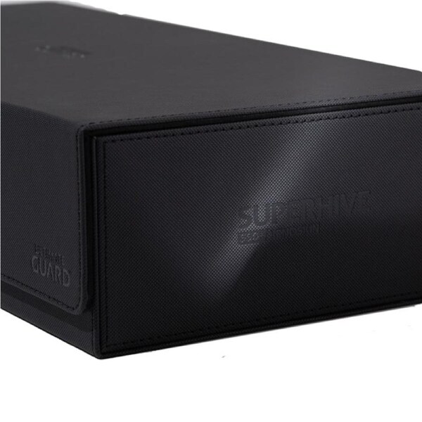 Ultimate Guard Superhive 550+ Xenoskin Monocolor Deck Box (Black)