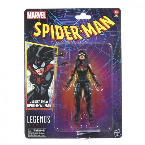 Marvel Legends Series Spider-Man Jessica Drew Spider-Woman Classic Action Figure