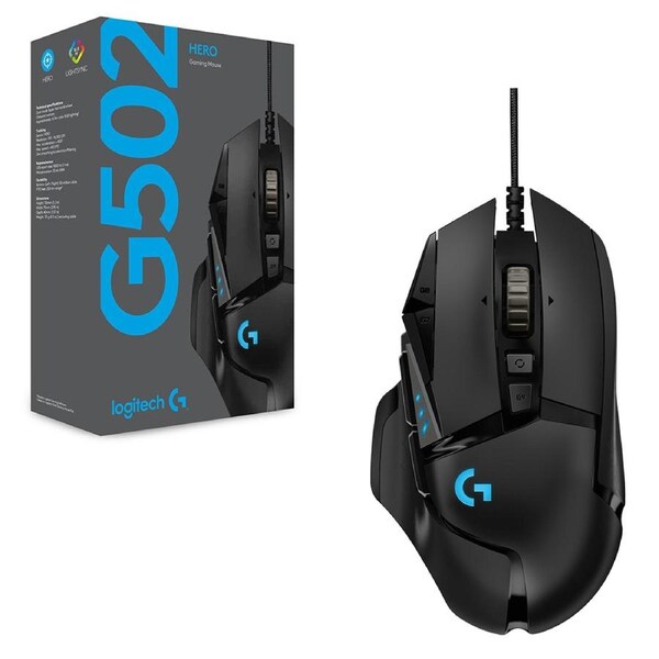 Logitech G502 Hero High Performance Gaming Mouse