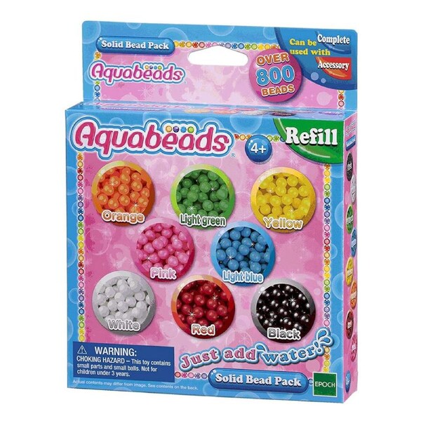 Aquabeads Solid Bead Refill Pack