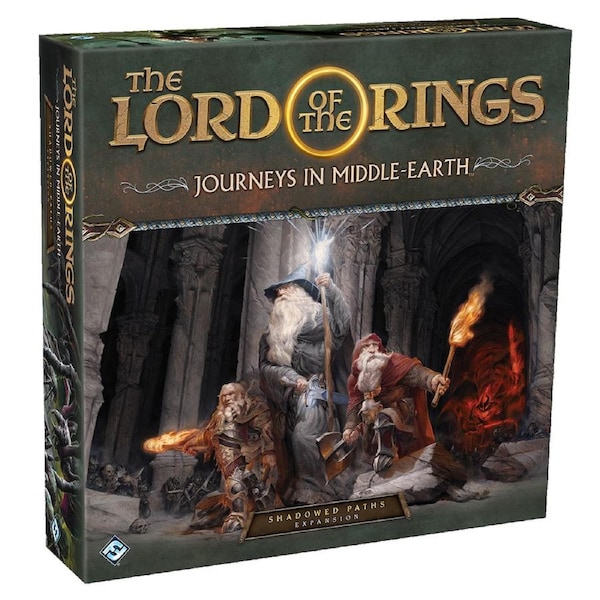 The Lord of the Rings: Journeys in Middle Earth Shadowed Paths Expansion Board Game