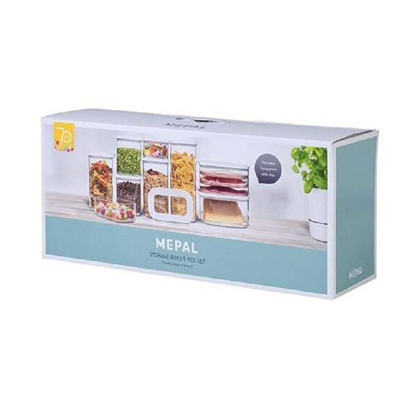 Mepal Modula 9 Piece Storage Box Set