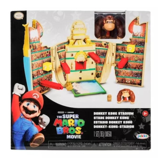 The Super Mario Bros. Movie Donkey Kong Stadium Playset