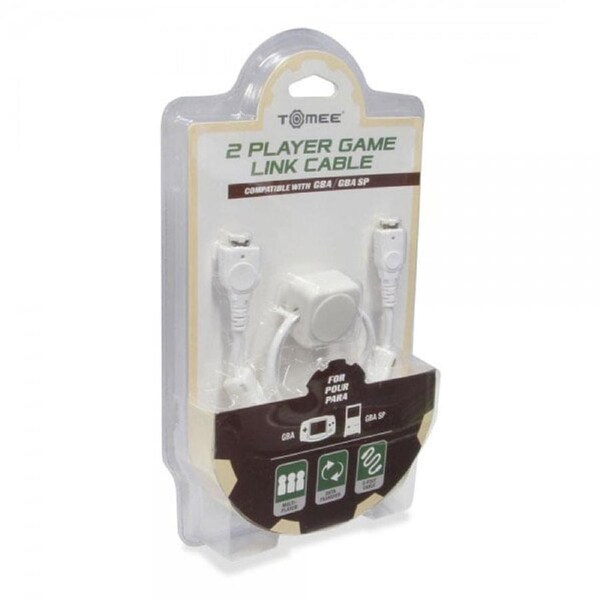 Tomee 2 Player Link Cable White for Gamboy Advance