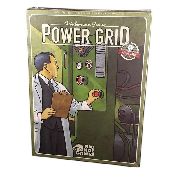 Power Grid Recharged Board Game