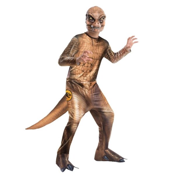 T-Rex Deluxe Lenticular Child Costume Size L Size 9-10 Years