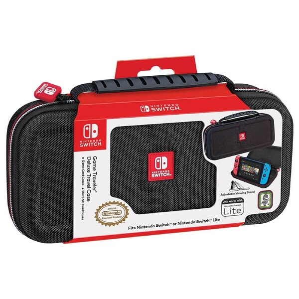 RDS Industries Game Traveller Deluxe Carry Case for Nintendo Switch and Switch Lite