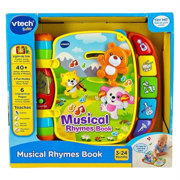 VTech Musical Rhymes Book Educational Toy