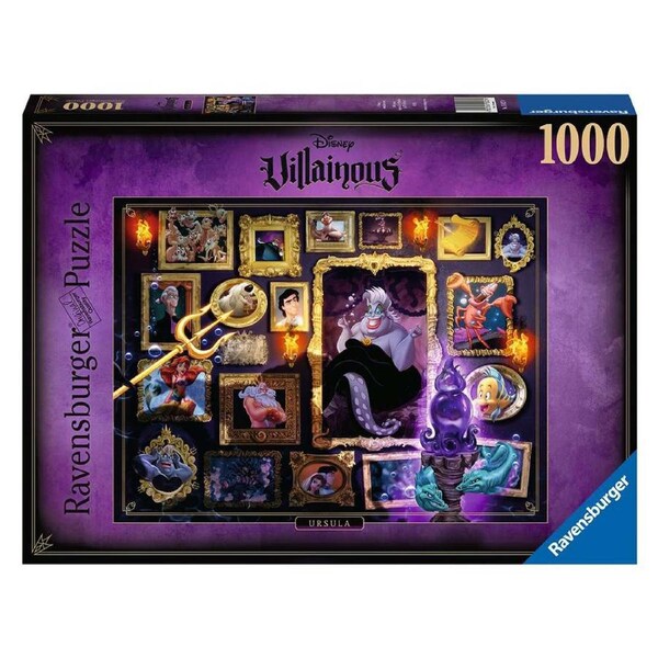 Ravensburger Villainous Ursula 1000 Piece Jigsaw Puzzle