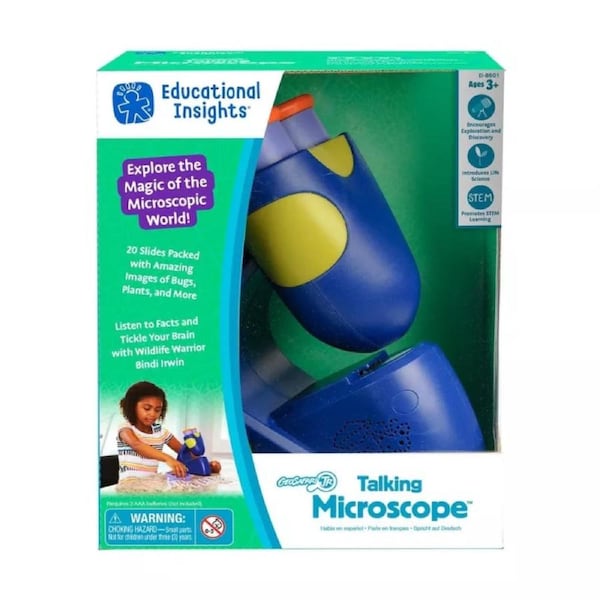 Educational Insights GeoSafari Jr Talking Microscope