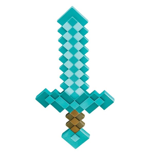 Minecraft Sword Fancy Dress Costume Prop