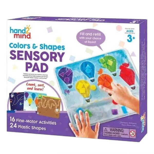 Hand2Mind Colours And Shapes Sensory Pad