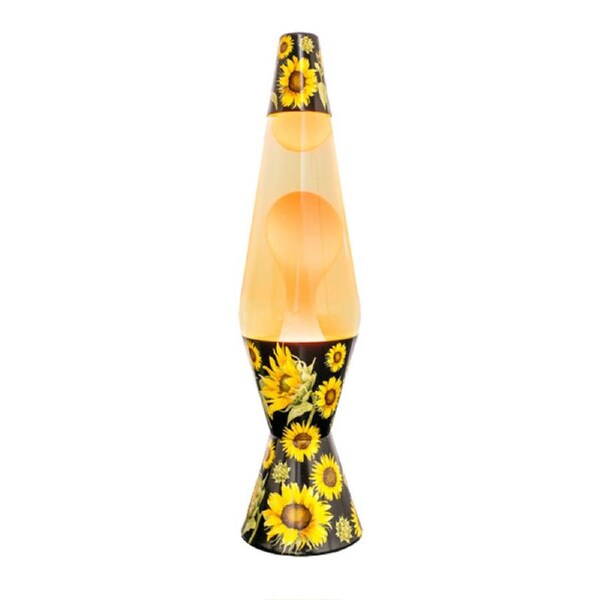 Diamond Motion Lava Lamp Sunflower