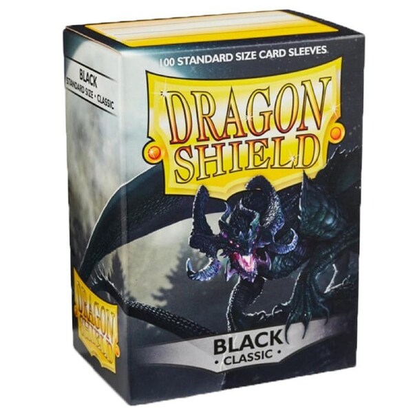 Dragon Shield Signoir Classic Black Sleeves 100 Pack