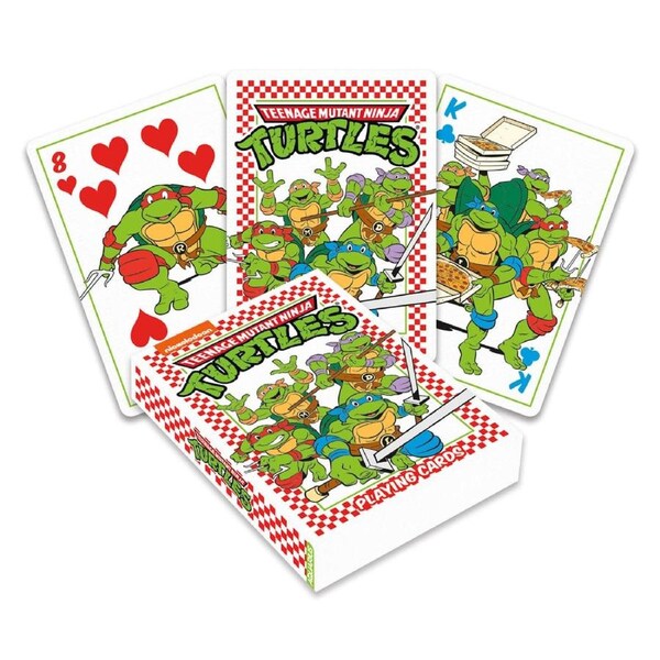 Teenage Mutant Ninja Turtle Pizza Playing Cards