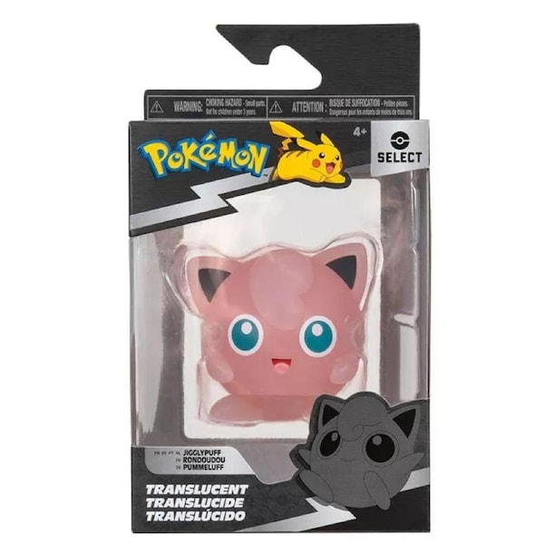 Pokemon Select Translucent Jigglypuff Battle Figure