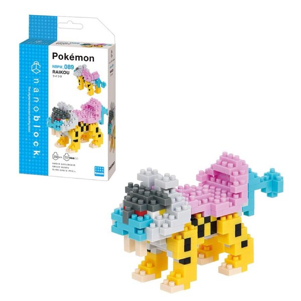 Nanoblock Pokemon Raikou