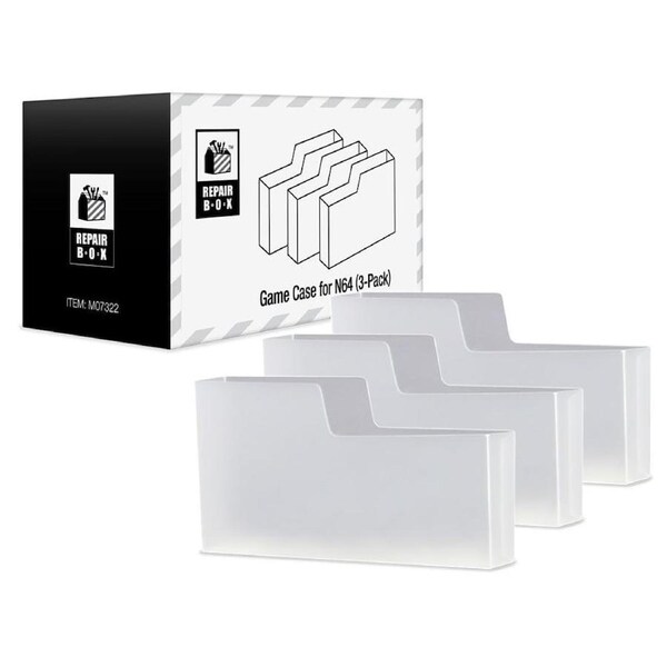 Repair Box Game Case 3 Pack for N64