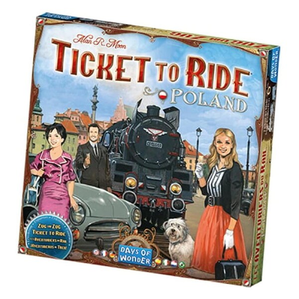 Ticket To Ride Poland Expansion Board Game