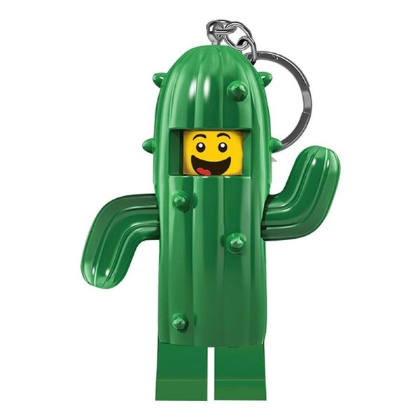 Lego Cactus Boy Keychain Light 3 Inch Tall Figure