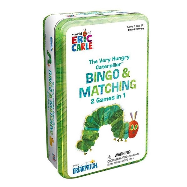 The Very Hungry Caterpillar Bingo and Matching Tin Game