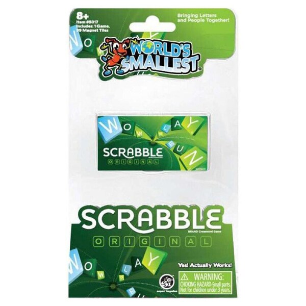 World's Smallest Scrabble Board Game