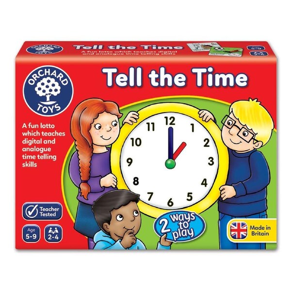 Orchard Tell The Time Lotto Board Game