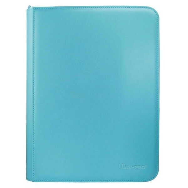 Ultra Pro Vivid 9 Pocket Zippered Pro Binder Light Blue
